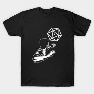 Funny Polyhedral D20 Dice Critical Fail T-Shirt